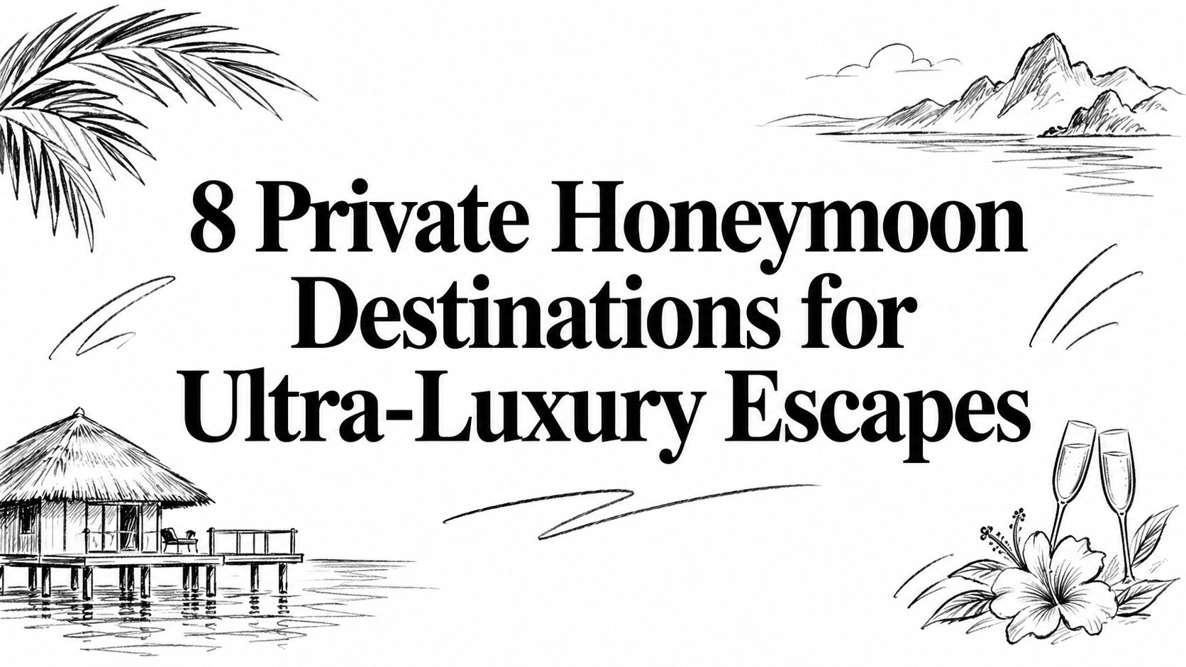 8 Private Honeymoon Destinations for Ultra-Luxury Escapes — HauteBlack Travel Intelligence