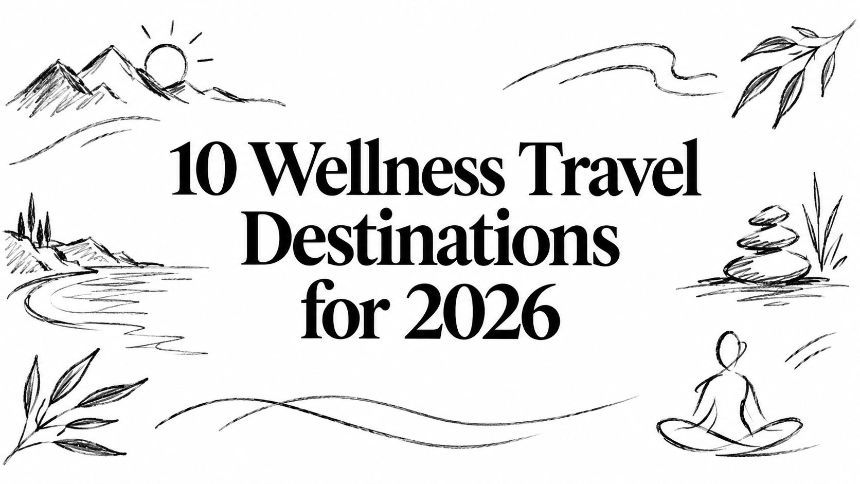 10 Wellness Travel Destinations for 2026 — HauteBlack Travel Intelligence