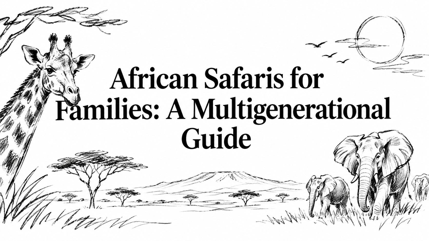 African Safaris for Families: A Multigenerational Guide — HauteBlack Travel Intelligence