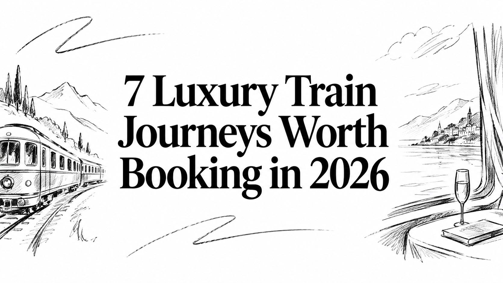 7 Luxury Train Journeys Worth Booking in 2026 — HauteBlack Travel Intelligence