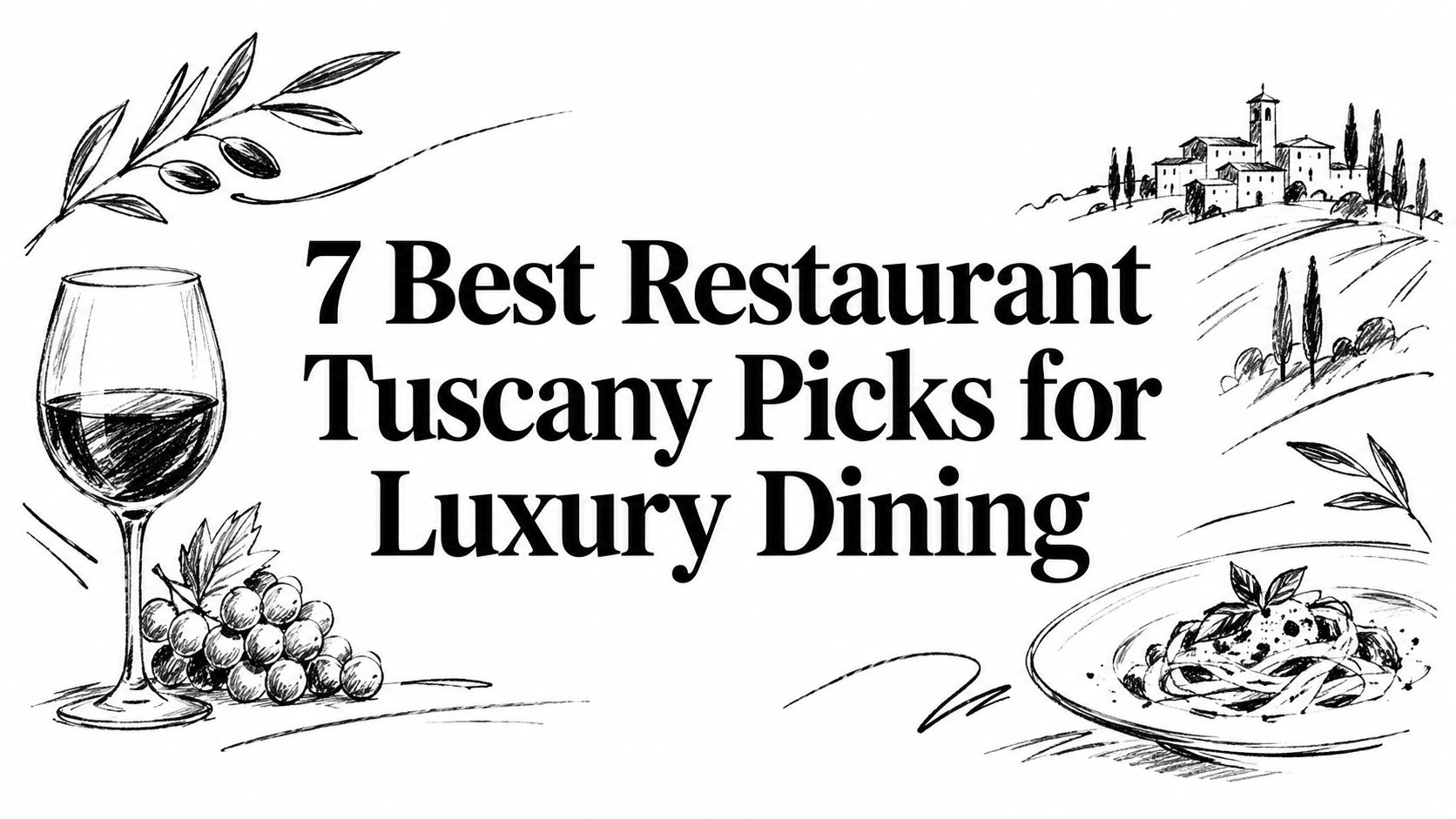 7 Best Restaurant Tuscany Picks for Luxury Dining — HauteBlack Travel Intelligence