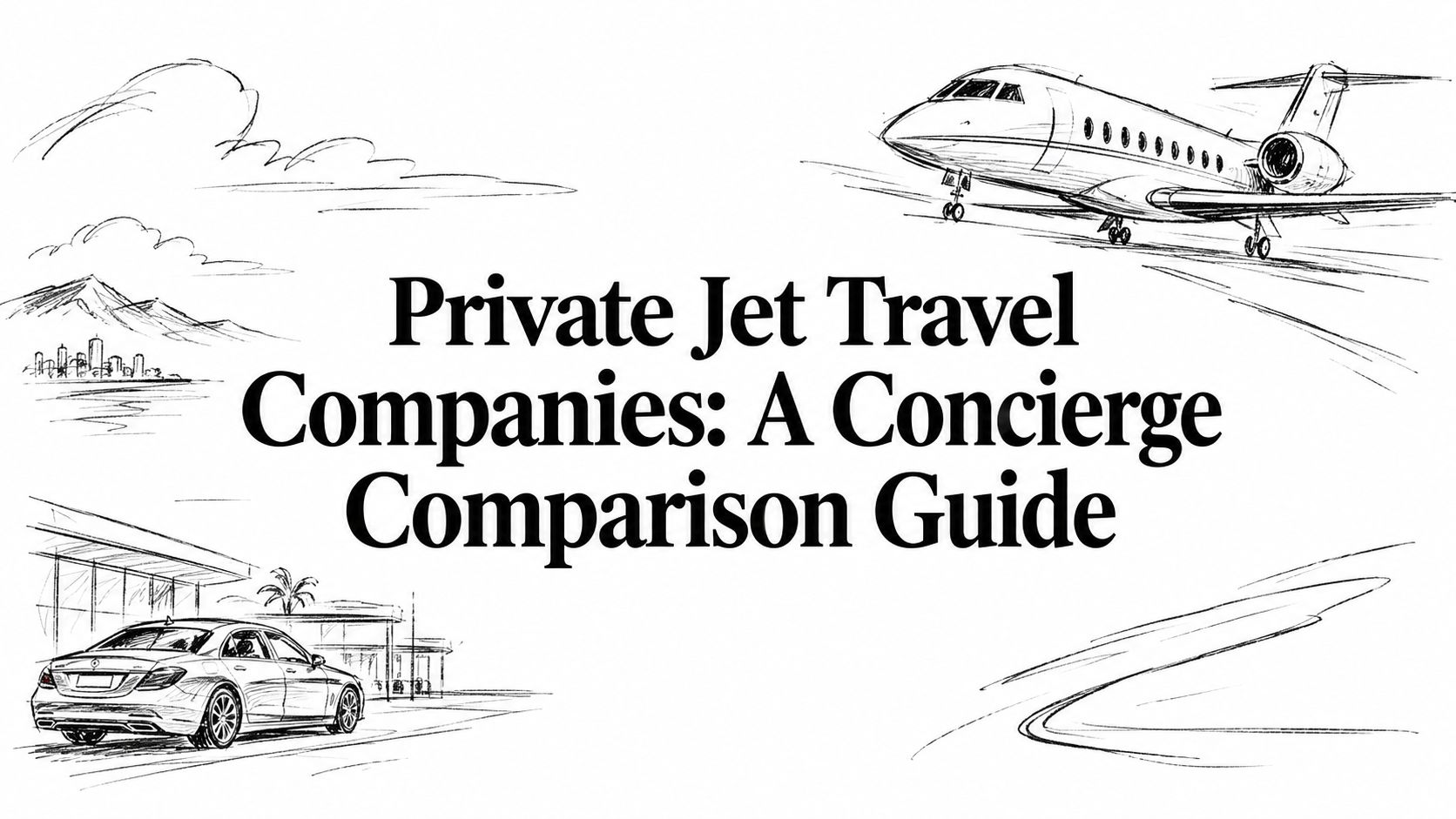 Private Jet Travel Companies: A Concierge Comparison Guide — HauteBlack Travel Intelligence