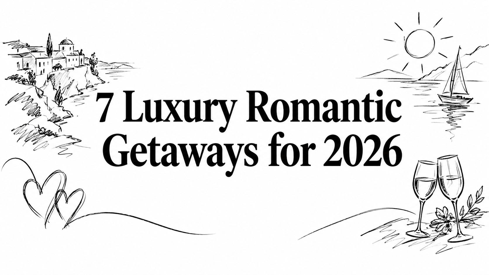 7 Luxury Romantic Getaways for 2026 — HauteBlack Travel Intelligence