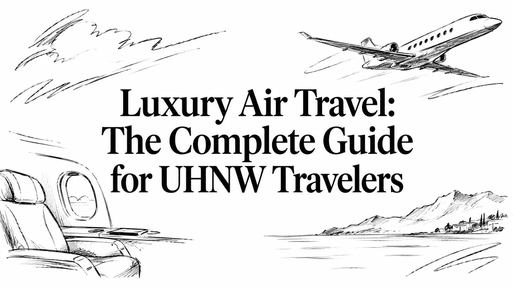 Luxury Air Travel: The Complete Guide for UHNW Travelers — HauteBlack Travel Intelligence