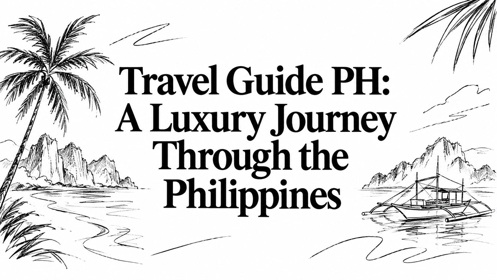 Travel Guide PH: A Luxury Journey Through the Philippines — HauteBlack Travel Intelligence