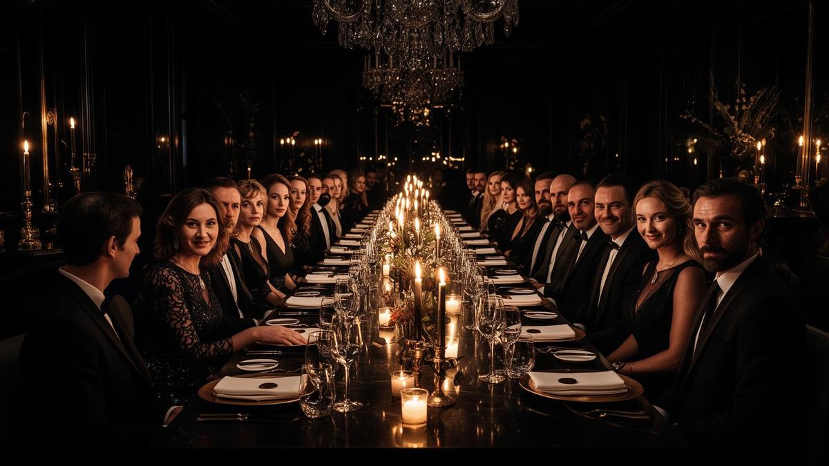 HauteBlack private dining events — intimate chef dinners and celebrity evenings exclusively for members