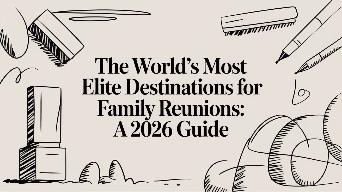 The World's Most Elite Destinations for Family Reunions: A 2026 Guide