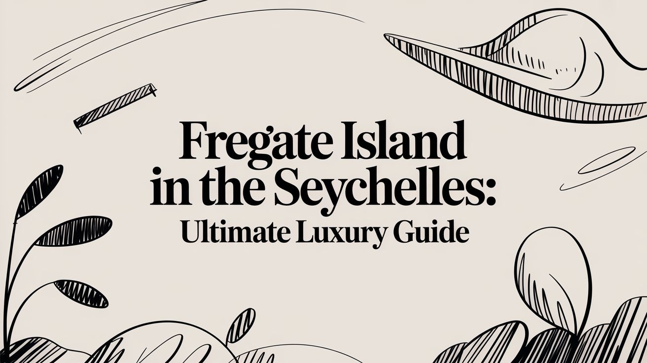 Fregate Island in the Seychelles — Ultimate Luxury Guide editorial cover | HauteBlack