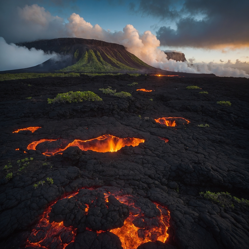 Galápagos Private Expedition — raw volcanic landscape, the feel of the archipelago’s young western islands — HauteBlack