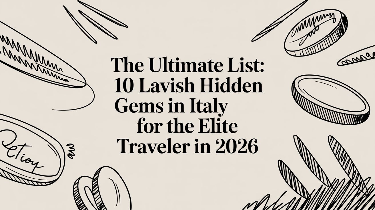 10 Lavish Hidden Gems in Italy for the Elite Traveler in 2026