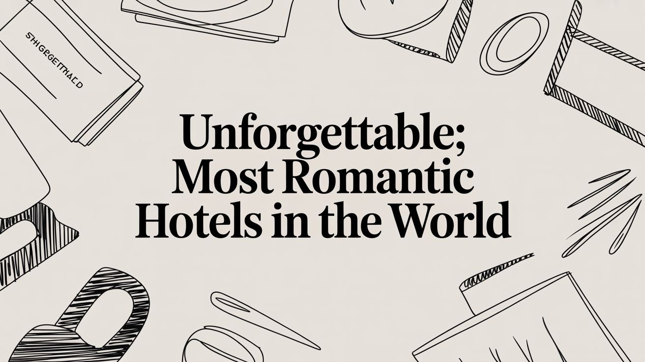 Unforgettable: Most Romantic Hotels in the World — editorial cover | HauteBlack