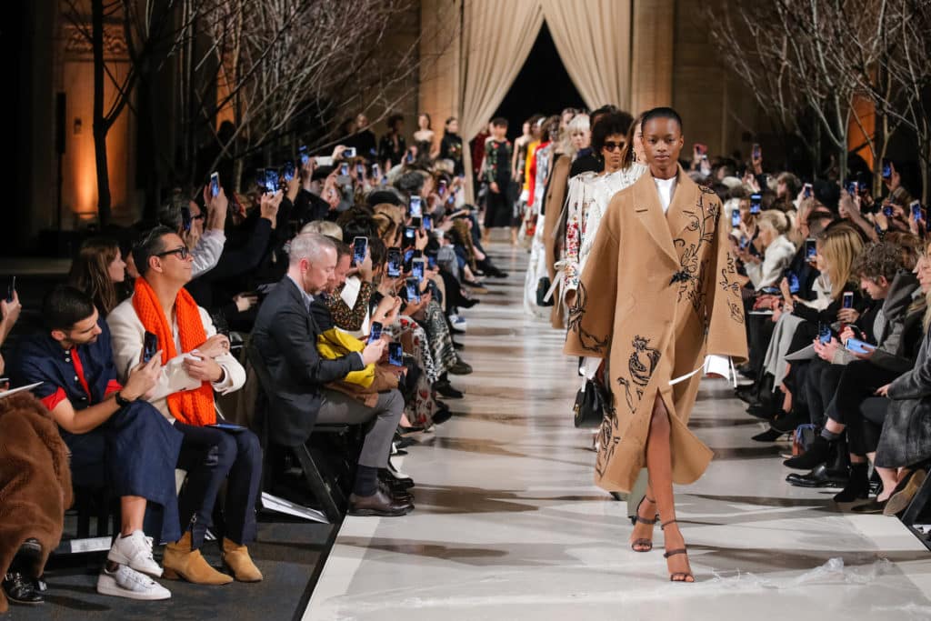 Front row and runway during New York Fashion Week, New York City — HauteBlack bespoke journey