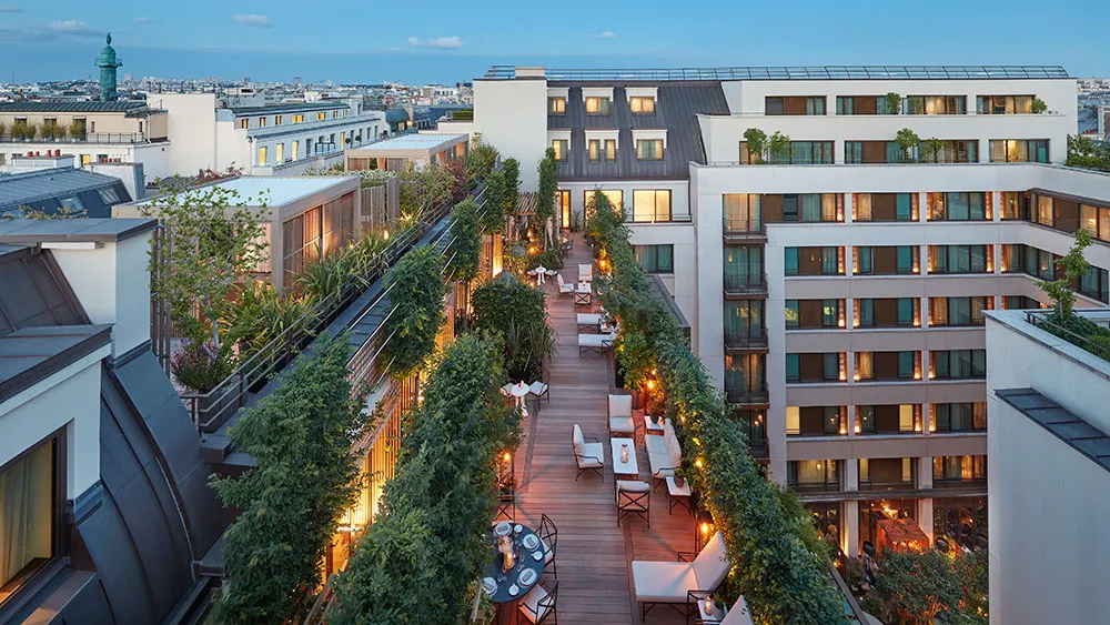A Luminous Escape — Paris luxury travel, Mandarin Oriental suite — HauteBlack