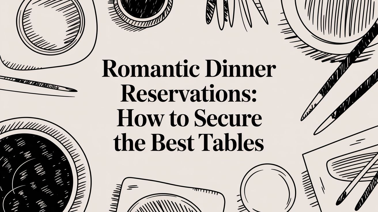 Romantic dinner reservations guide — securing the best tables at the world's most sought-after restaurants | HauteBlack