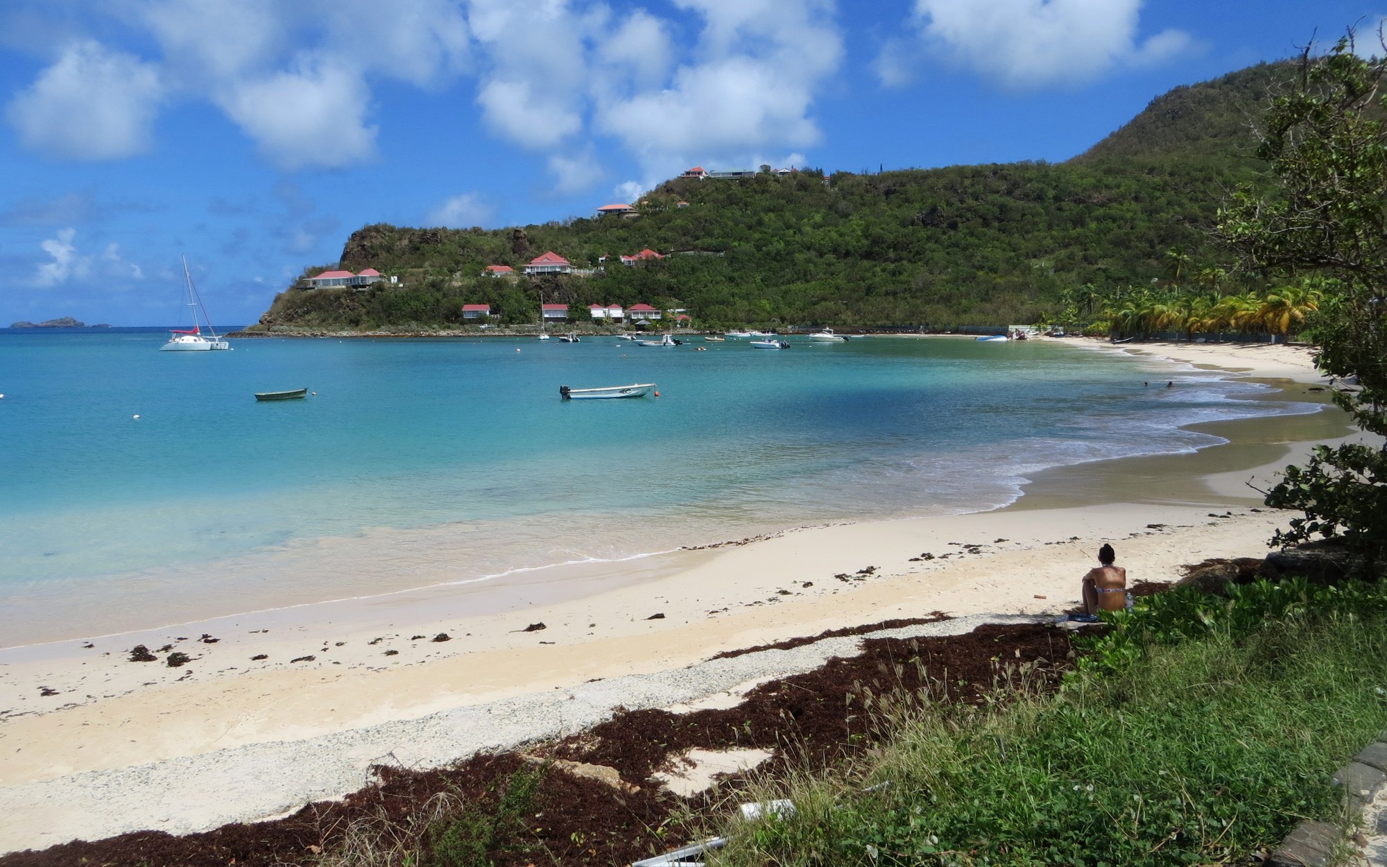 St. Jean Bay and its turquoise water on St. Barthélemy — HauteBlack New Year's in St. Barts festive week