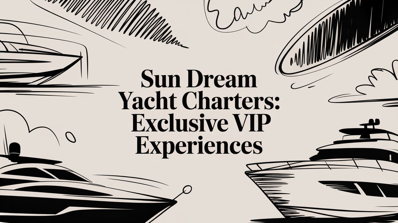 Sun Dream Yacht Charters — exclusive VIP yacht experiences in South Florida | HauteBlack