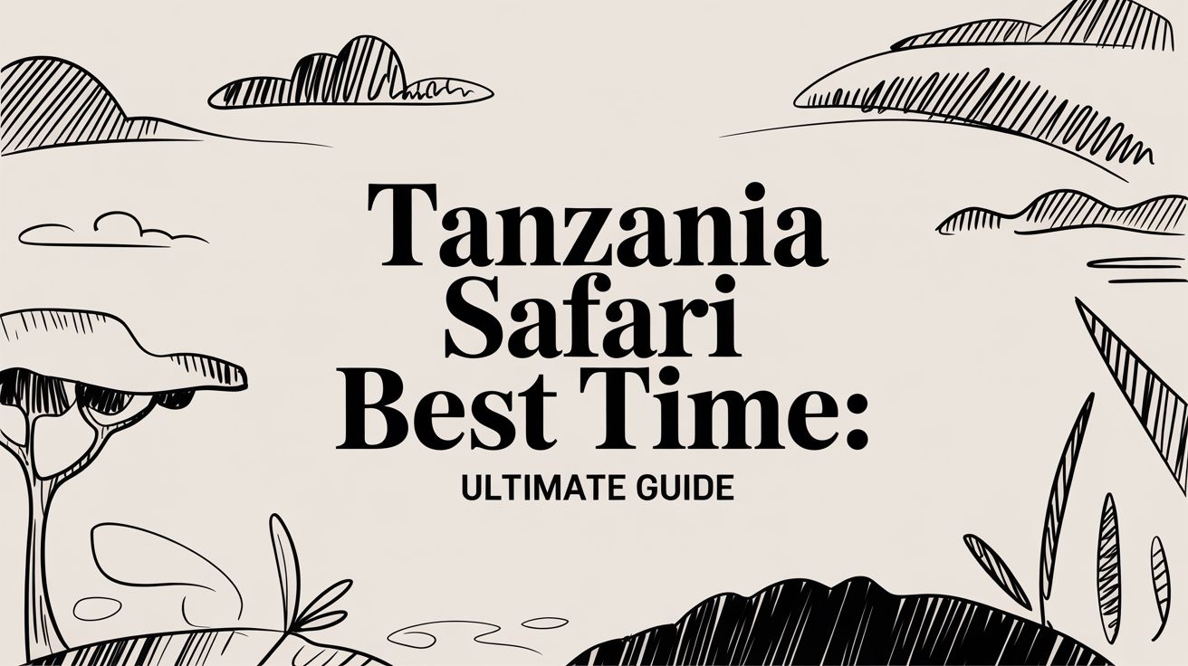Tanzania Safari Best Time Ultimate Guide