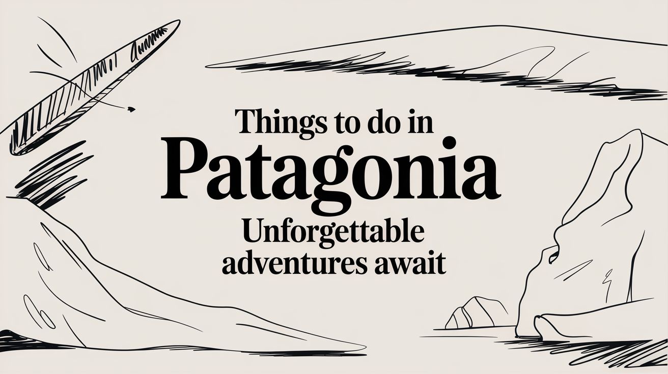 Things to Do in Patagonia: Unforgettable Adventures Await